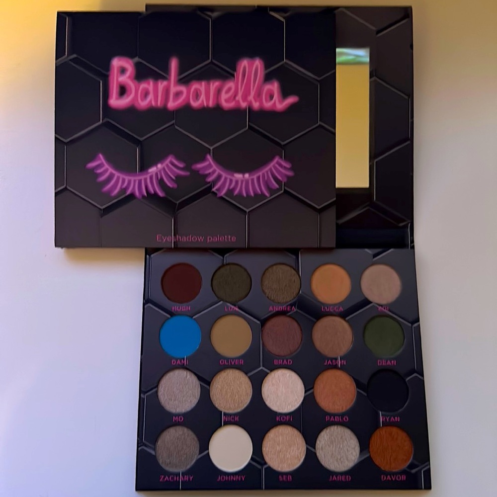 BeeBeauty London Barbarella eyeshadow palette NIB